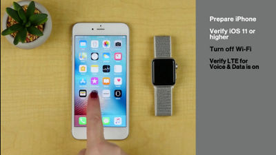 How to Activate and Pair the Apple Watch® Series 3
